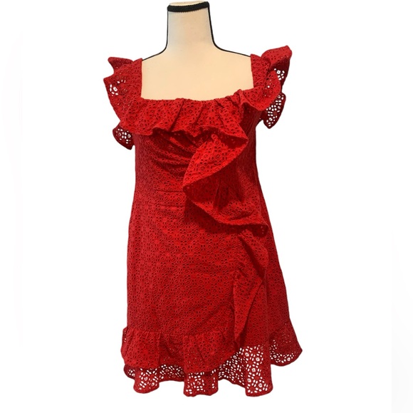 Bardot | Flounce cocktail dress - Picture 2 of 10